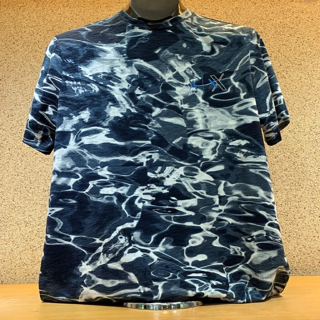 (Little bee小蜜蜂精品)Armani Exchange AX 深藍T-Shirt(零碼款式)(S/M/L/XL