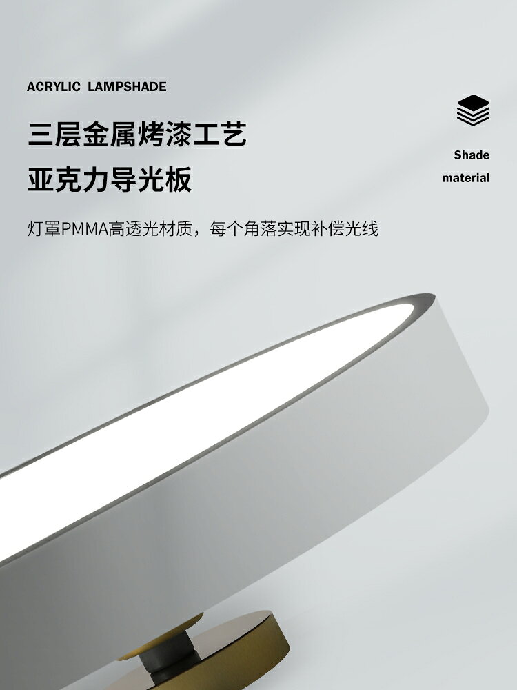 臥室燈簡約現代主臥燈日式房間書房燈吸頂燈陽臺燈北歐過道玄關燈 3