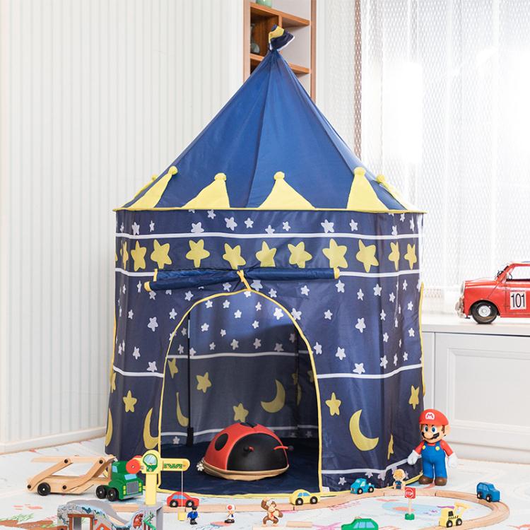 兒童帳篷游戲屋室內家用嬰兒寶寶蒙古包城堡玩具屋男孩女孩公主房「中秋節」