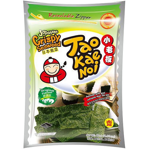 泰國小老板厚片原味海苔32G