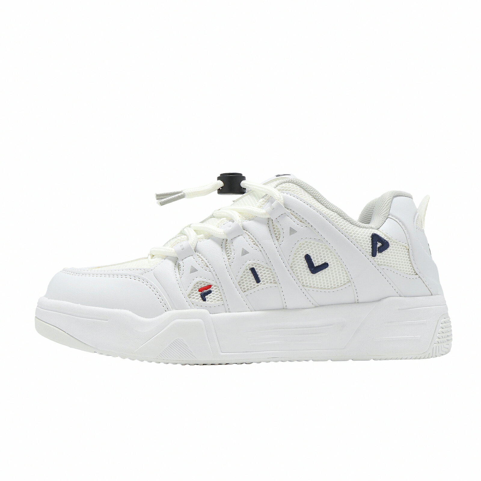 Fila 休閒鞋 Salute 男鞋 白 抽繩 小白鞋 1C936Z110