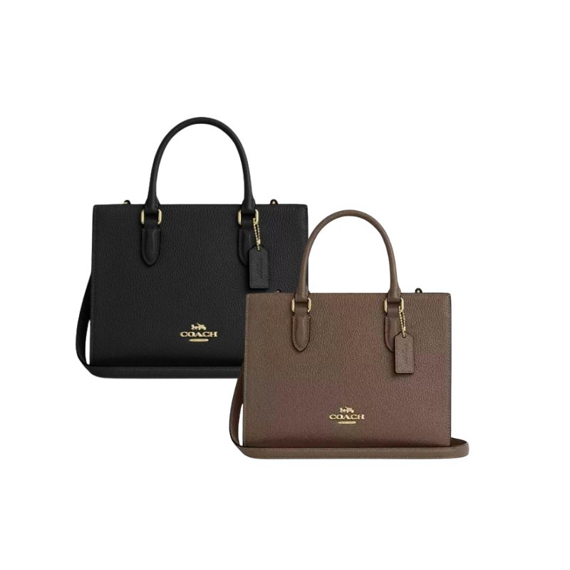 COACH Maggie Logo可調節拆卸肩帶純皮托特包Tote CY668【 菲尼斯 國際精品 ★ 疊加現抵$1520 】 0