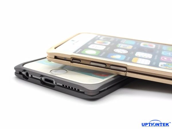  UptionTek Miyabi iPhone 6 4.7吋 IP631 銀白色極致輕薄型鋁合金保護框 4