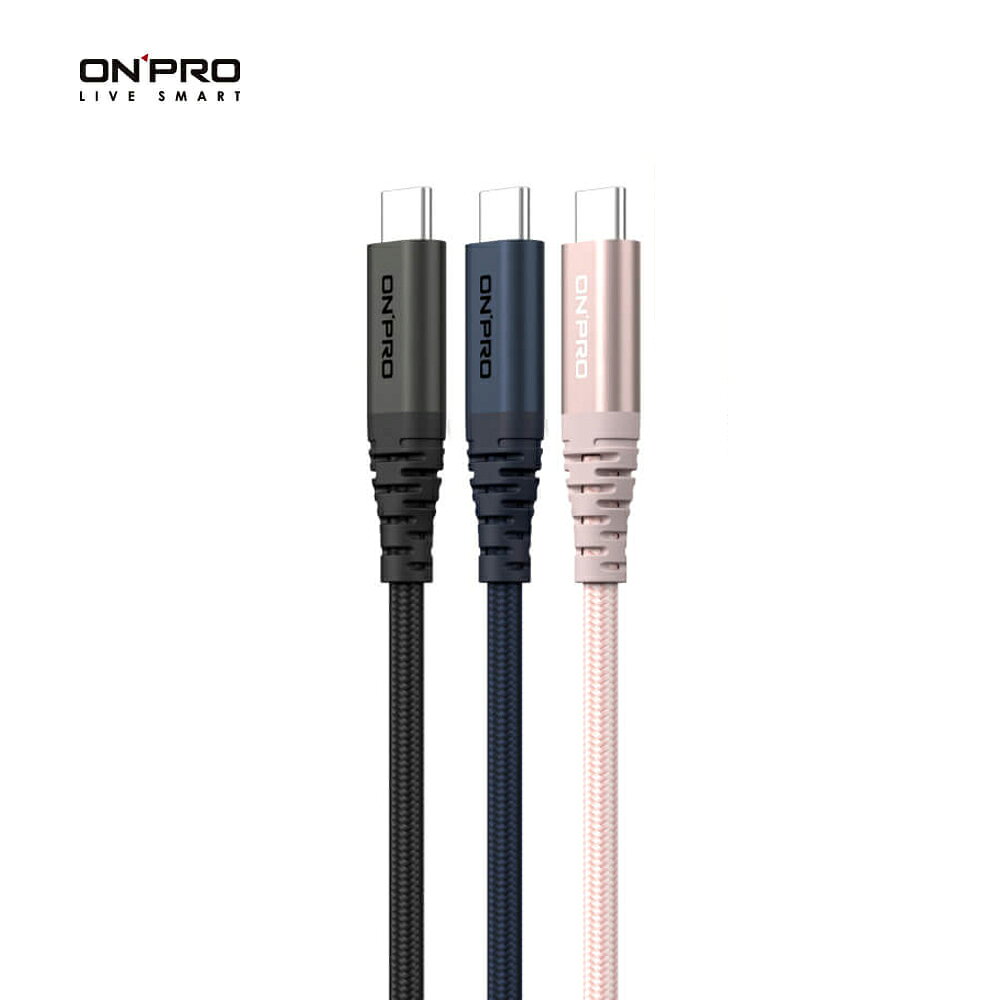 ONPRO CORDPRO60WCTOC傳輸線 - 黑 / 藍 /粉