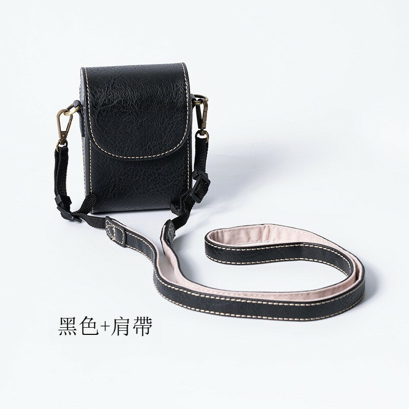 卡片機相機收納包ccd佳能G7X索尼zv1RX100黑卡7保護套 理光GR配件 xjb65011