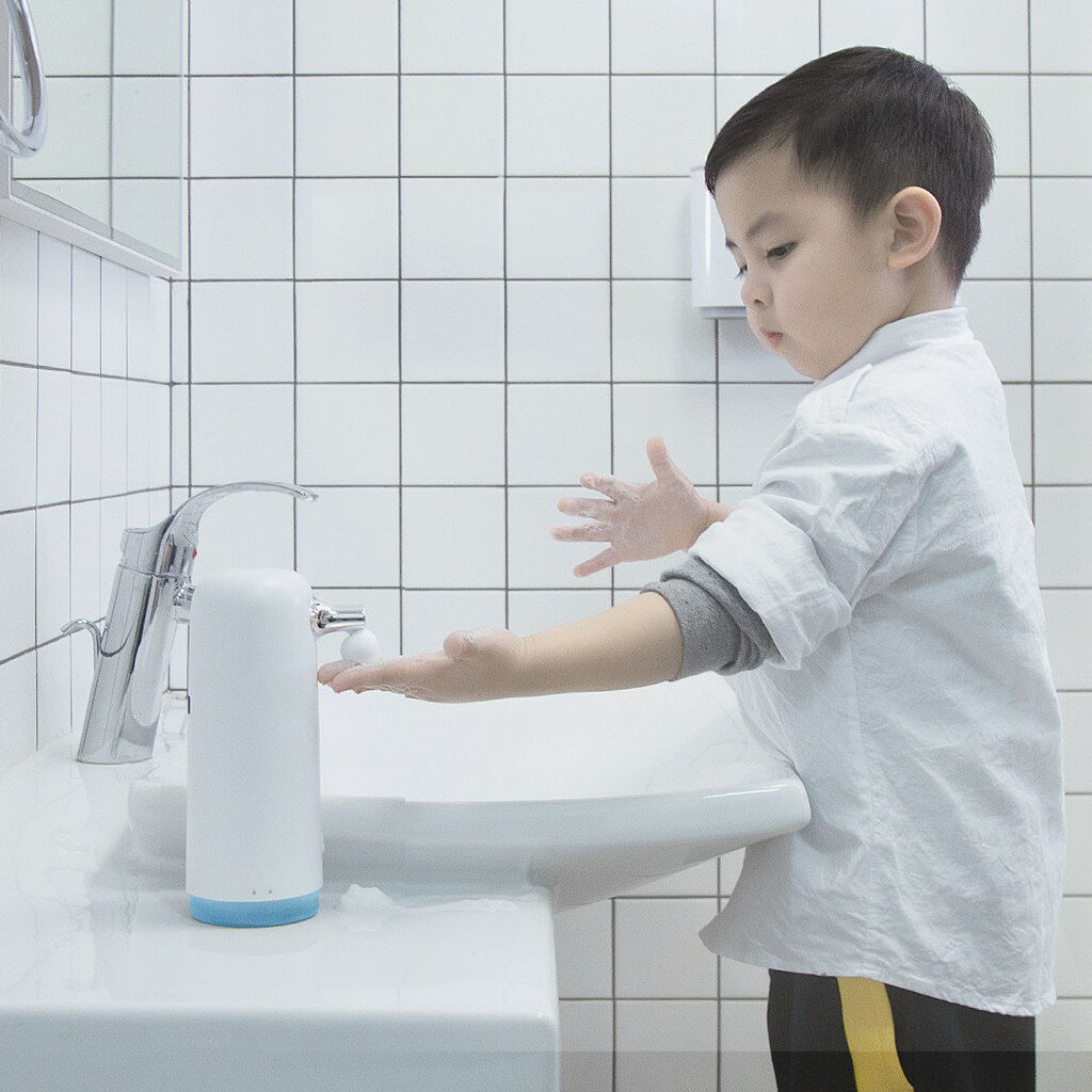 洗手機 小米有品映趣充電抑菌感應洗手器皁液器智能全自動家用電動洗手機