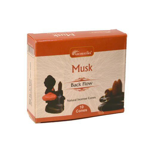 [綺異館] 印度香 麝香倒流香 10入 /盒 舒緩 aromatika musk back