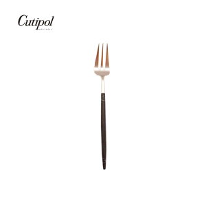 葡萄牙 Cutipol GOA系列17cm點心水果叉 (黑銀)