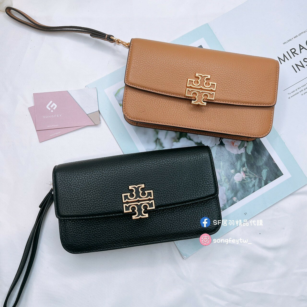 美國代購 臺灣現貨 Tory Burch 手掛大金logo WOC包 晚宴包 斜揹包【送禮精選★APP下單點數4倍送】