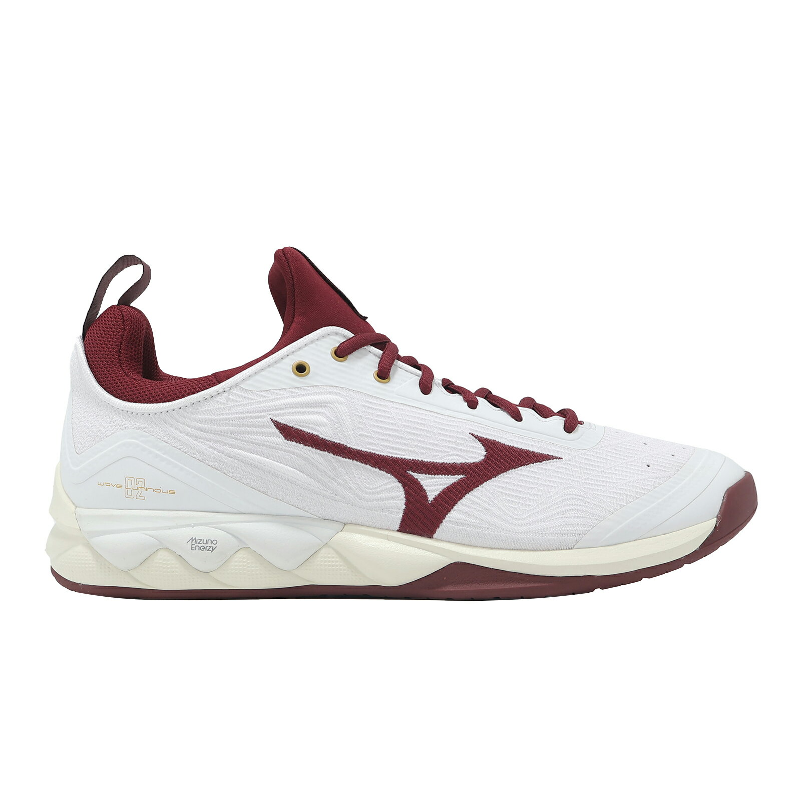 Mizuno 排球鞋 Wave Luminous 2 男鞋 白 紅 襪套 緩衝 室內運動 羽排鞋 美津濃 V1GA2120-45 4
