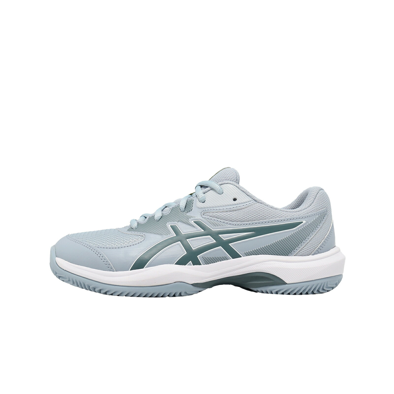 Asics 亞瑟士 網球鞋 GEL-Game GS Clay/OC 大童 女鞋 灰 匹克球 紅土 1044A082400