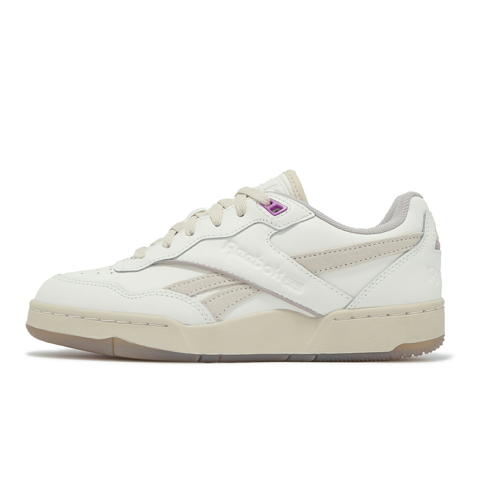 Reebok 休閒鞋 BB 4000 II 女鞋 米白 卡其 復古 低筒 板鞋