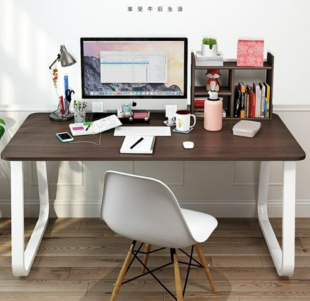 電腦桌 多益美 電腦桌台式家用 簡約經濟型 辦公桌子簡易書桌學生寫字台 DF 免運 清涼一夏钜惠