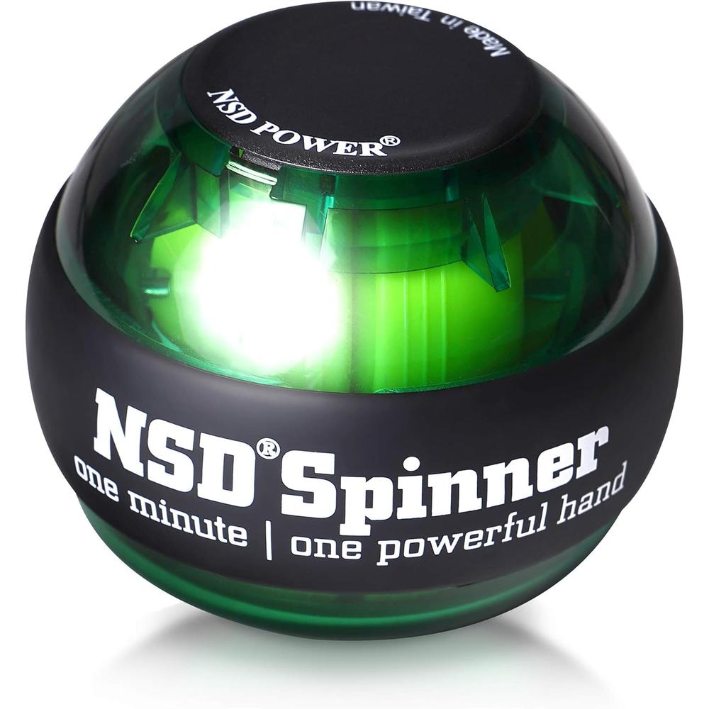 【日本代購】NSD Spinner Power 系列 PB-688｜手臂力提升訓練器具｜系帶式設計｜前臂｜手臂肌肉＆握力強化 綠色