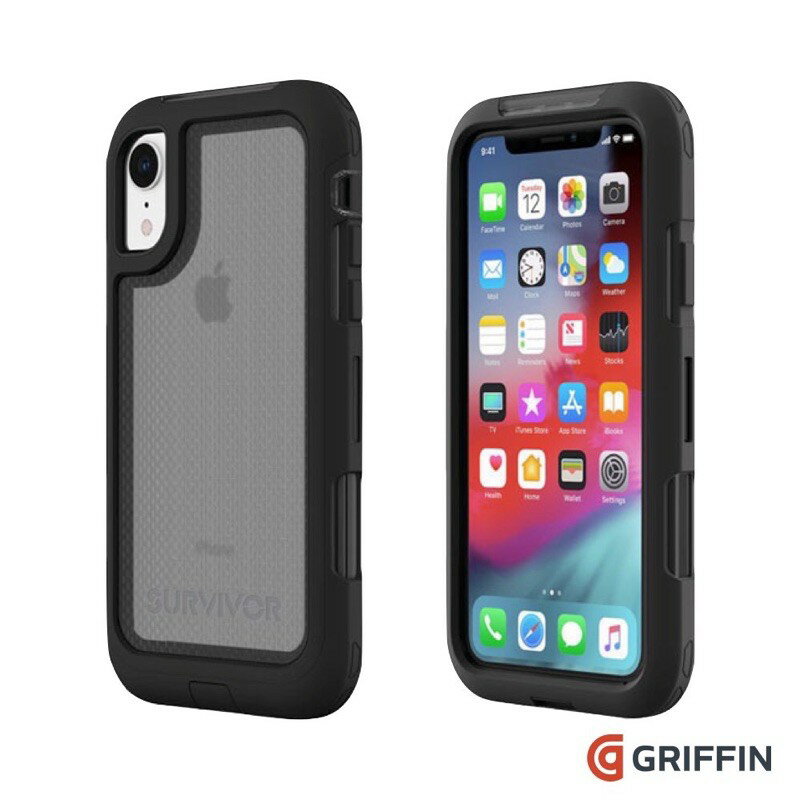 強強滾p-Griffin iPhone XR 6.1吋 Survivor Extreme 超強韌 防摔 保護殼