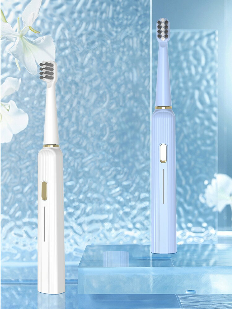 簡潔jianjie電動牙刷JM3-1IPX7原裝防水聲波成人充電軟毛刷頭家用