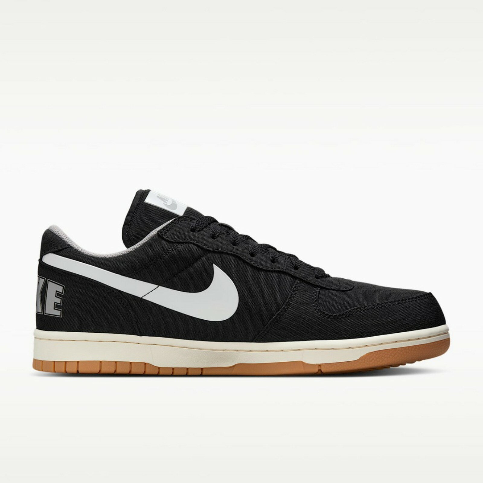 Nike 休閒鞋 Big Low Lux 男鞋 女鞋 黑 膠底 復古 854166-003