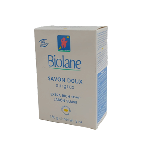 【法國原裝進口】Biolane法貝兒嬰兒極品滋潤皂 150g/盒 憨吉小舖