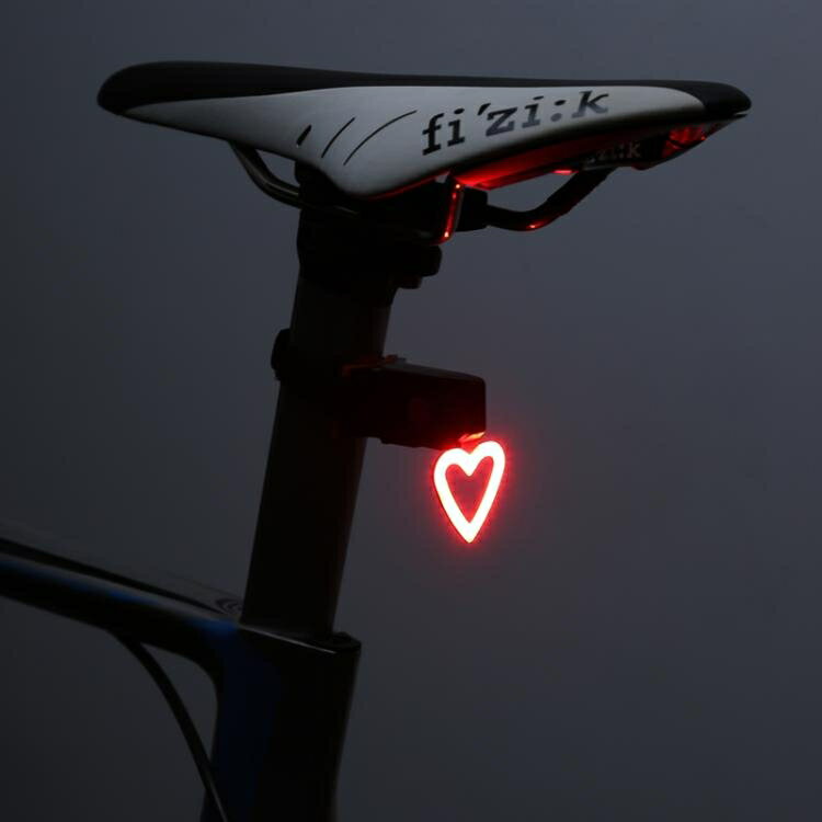 自行車尾燈usb充電山地車燈腳踏車燈