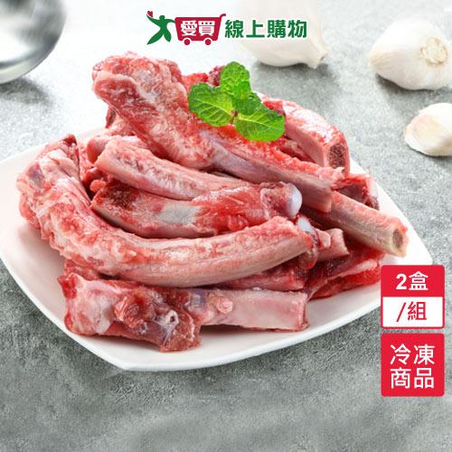 台灣嚴選冷凍豬支骨2盒/組(600G/盒)【愛買冷凍】