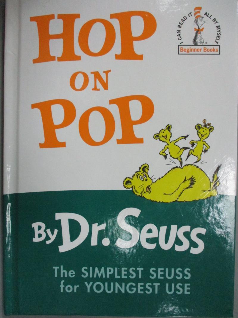 【書寶二手書T1／繪本_YIS】Hop on Pop_Seuss, Dr.