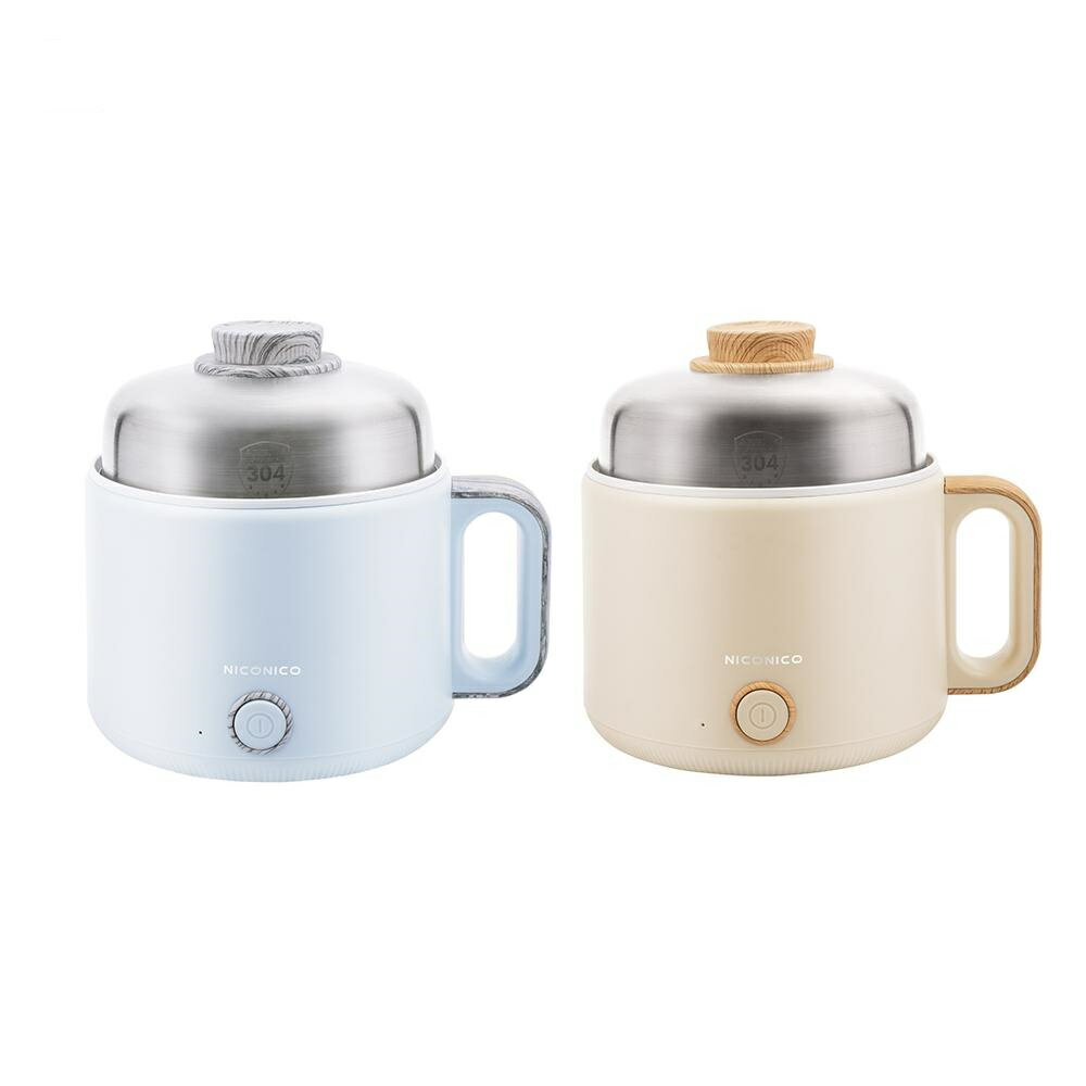 【兩入超值組 限量特價】NICONICO 1.6L樂享美食陶瓷料理鍋 電火鍋 陶瓷鍋 奶油鍋 NI-GP2412 1