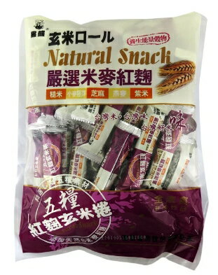 鑫豪-五糧紅麴玄米捲420g/包
