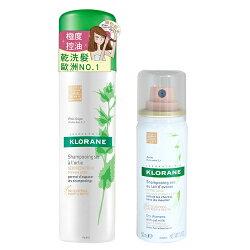 KLORANE蔻蘿蘭 控油澎鬆乾洗髮噴霧大+小組