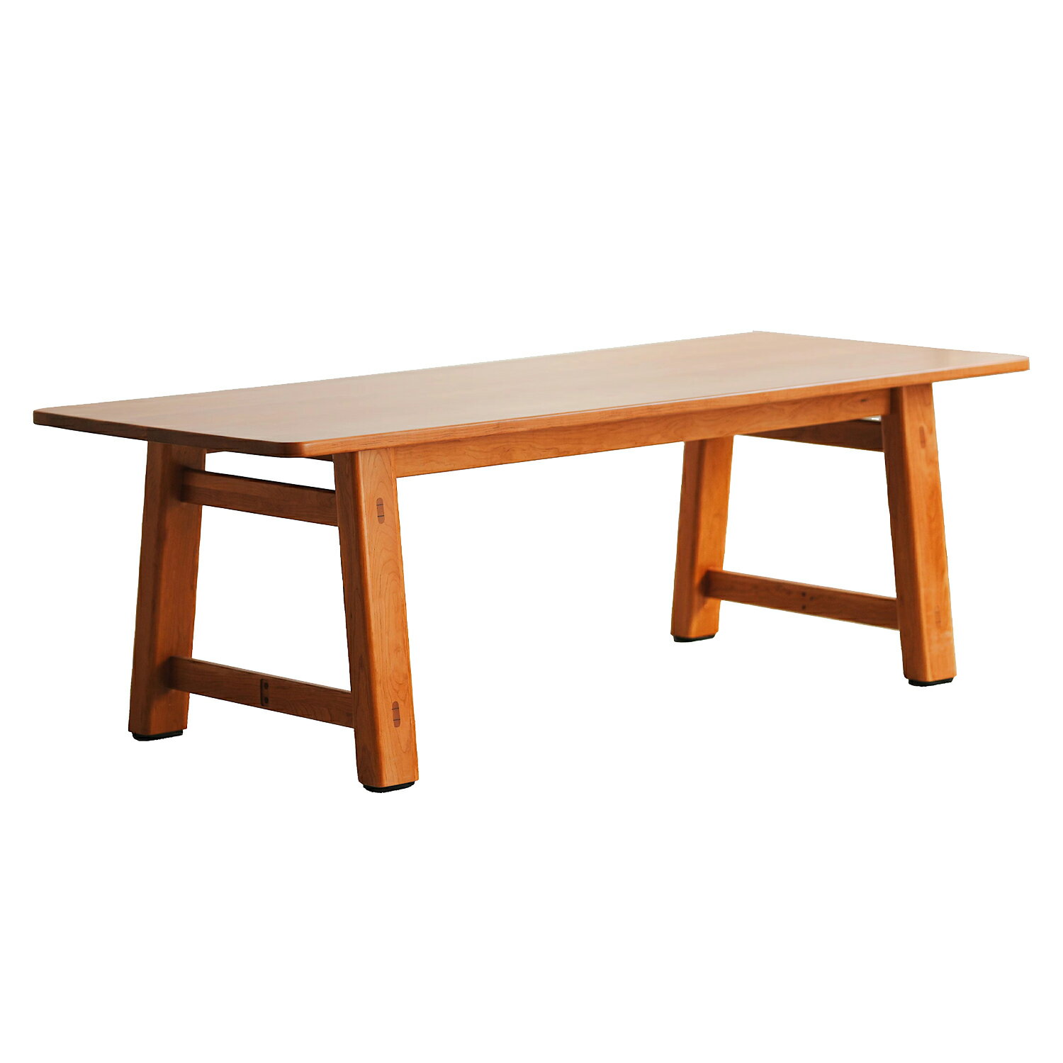 飯桌 全實木 餐桌 北歐長方形日式櫻桃木 大長桌子書桌