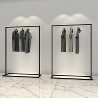 服裝展示架 服裝架 衣帽架 鐵藝服裝架男女服裝店展示架掛衣架子簡易童裝落地式側掛衣服貨架『cyd22546』 服裝展示架 服裝架 衣帽架 鐵藝服裝架男女服裝店展示架掛衣架子簡易童裝落地式側掛衣服貨架『cyd22546』