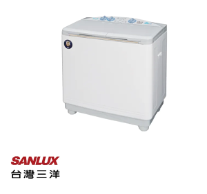 ◤台灣生產製造◢ SANLUX 台灣三洋 10公斤雙槽洗衣機SW-1068U