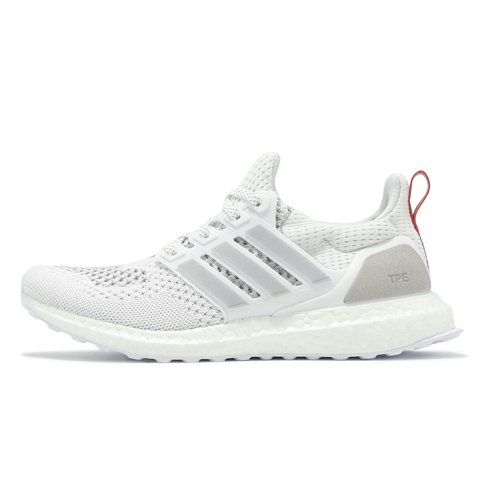 adidas 慢跑鞋 Ultraboost 1.0 TPE 男鞋 女鞋 白 馬牌輪胎底 運動鞋 愛迪達 KJ8725