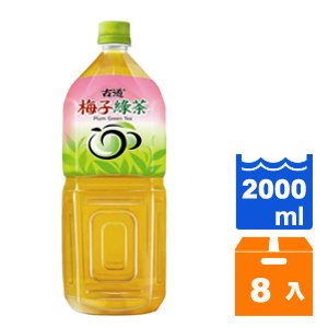 古道 梅子綠茶 2000ml (8入)/箱【康鄰超市】