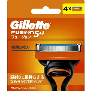 吉列Fusion鋒隱系列刮鬍刀頭 (4刀頭)