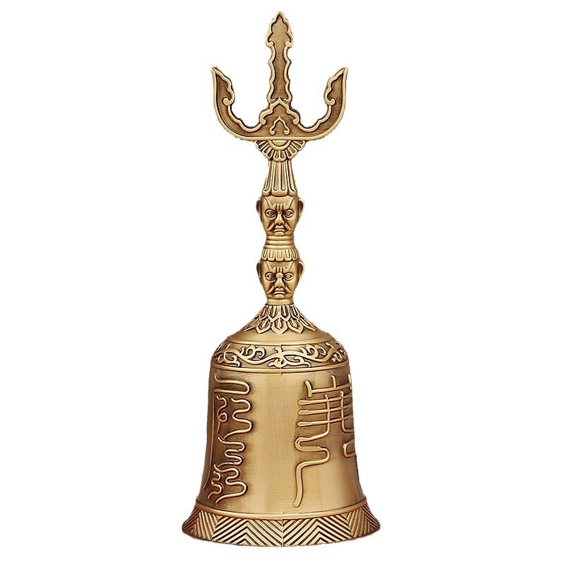 純銅手鈴五股金剛鈴密宗器金剛杵道士招魂銅鈴降魔銅鈴3 節約 純銅手搖