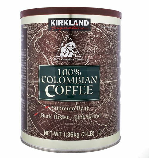 【現貨】Kirkland Signature 科克蘭 哥倫比亞濾泡式咖啡 1.36公斤