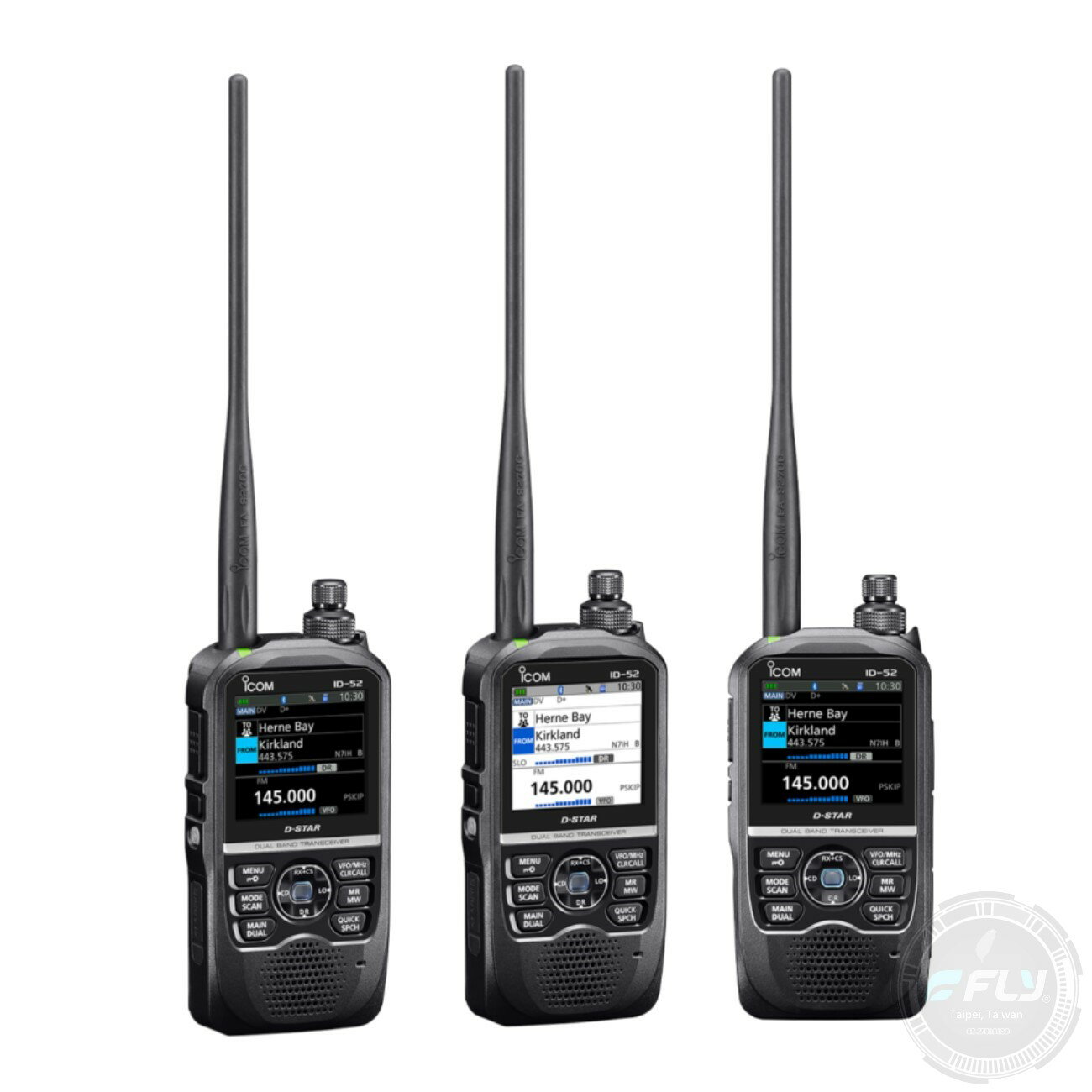 飛翔無線3C》ICOM ID-52A 無線電數位雙頻手持對講機◉公司貨◉D-STAR