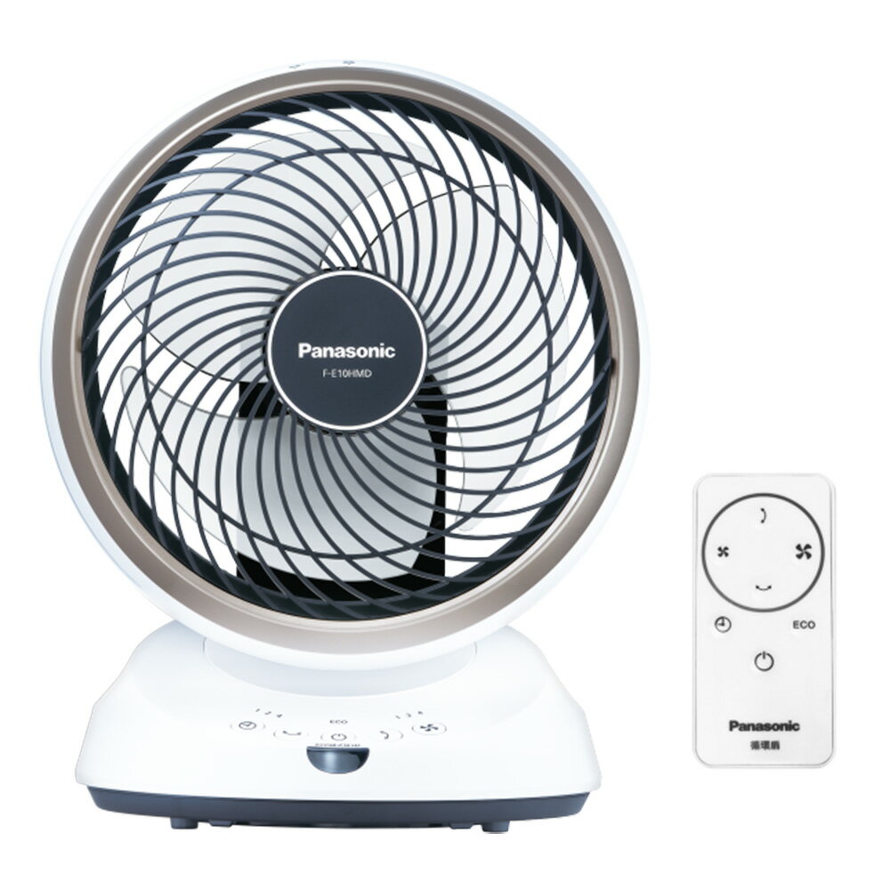 Panasonic 國際牌 全室循環 DC 直流 微電腦 遙控 3葉片循環扇 10吋 / 台 F-E10HMD【APP滿額下單10%點數(單一帳號最高5000點)】2/28止