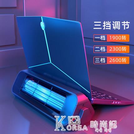 筆記本電腦通用散熱器Mac聯想拯救者降溫神器G15靜音g3底座15.6寸遊戲17點3英寸