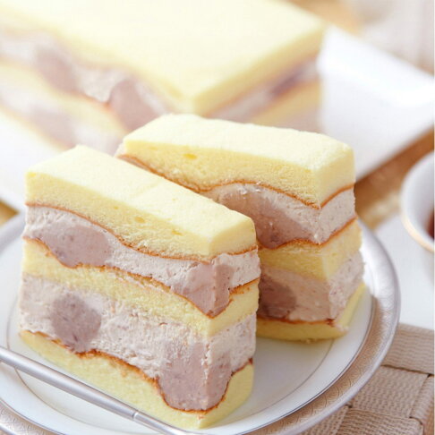 【不二緻果-高雄不二家】冠軍雙星含運套組(真芋頭+拿破崙派) 2