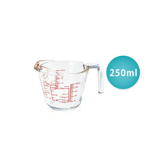 HARIO 耐熱玻璃量杯(好握手把) 250ml／MJP-250