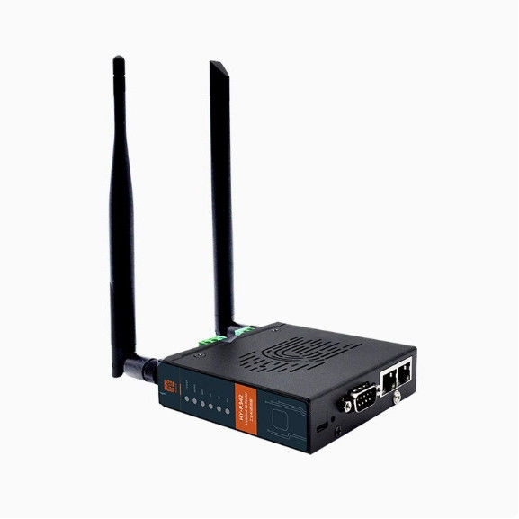 4G工業插卡無線路由器雙網口485串列埠轉WIFI閘道器全網通遠程R342【Snowbelle優選】