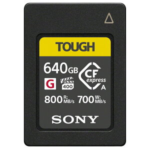 【預購】【SONY】CEA-G640T 640G/GB 800MB/S CFexpress Type A TOUGH 高速記憶卡 適用A1 A7M4 A7S3(公司貨) 【APP下單點數 加倍】