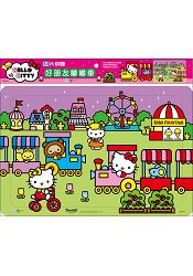 HelloKitty好朋友嘟嘟車80片拼圖