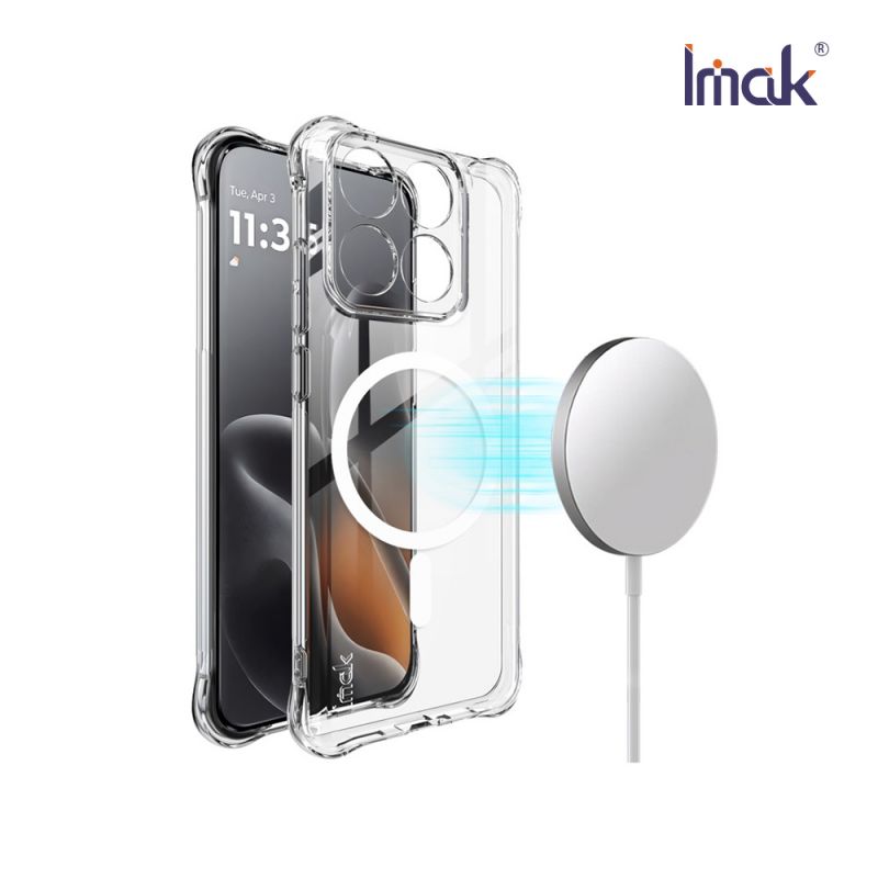 磁吸殼 防摔殼  Imak 艾美克 Moto Edge 70 Fusion 全包防摔套(氣囊)(磁吸款) 保護殼 防摔殼 氣囊套 透明套 TPU軟套 不易發黃 支援 MagSafe 【愛瘋潮】