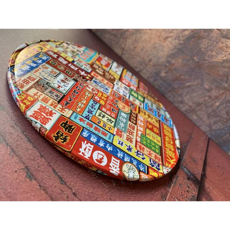 馬口鐵鍋墊 隔熱墊 復古圖案 台灣系列 止滑鍋墊 隔熱鍋墊 木子創意 TR台灣鐵道 2