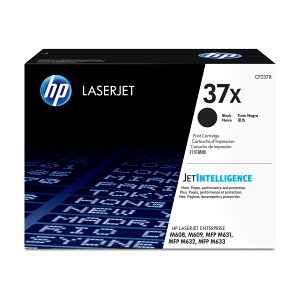 【最高22%回饋 滿額再折400】 HP 37X 黑色原廠LaserJet 高容量碳粉匣(CF237X) For HP M607/M608/M609