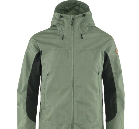 ├登山樂┤瑞典 Fjallraven小狐狸 Abisko Lite Trekking夾克 # FR86132-614-030 綠鏽/深灰