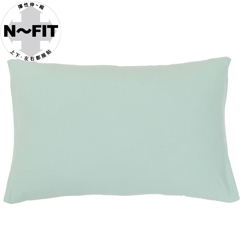 伸縮枕套 N FIT FT03 PLAIN GR NITORI宜得利家居