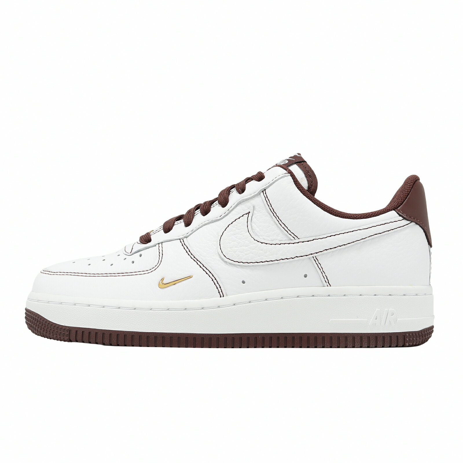 Nike 休閒鞋 Wmns Air Force 1 07 女鞋 白 小金勾 AF1 IX5020-121